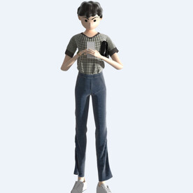C4D模型 卡通人  