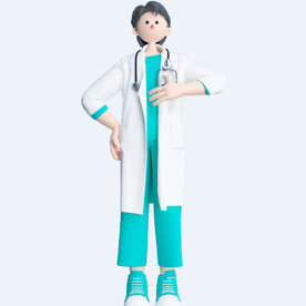 C4D模型 卡通人  