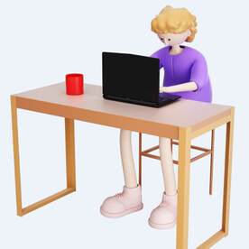 C4D模型 卡通人 