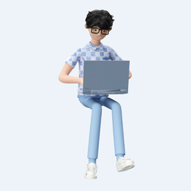C4D模型 卡通人 