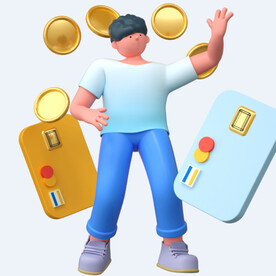 C4D模型 卡通人 