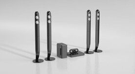 C4D模型高档音响