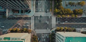 城市十字路口