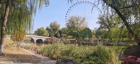 龙潭中湖风景 