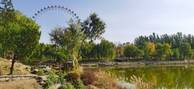 龙潭中湖风景 
