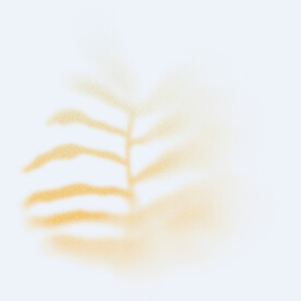 幻彩植物模糊渐变 