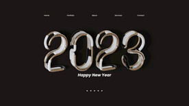 2023台历字体样式