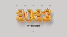 2023台历字体样式