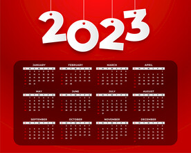 2023年兔年日历