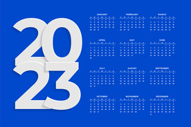 2023年兔年日历