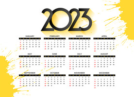 2023年兔年日历
