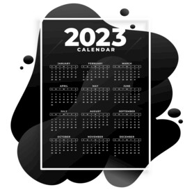 2023年兔年日历