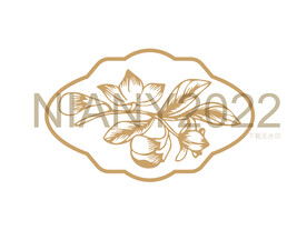 枸杞植物线条图案AI矢量素材