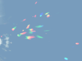 水晶光斑 