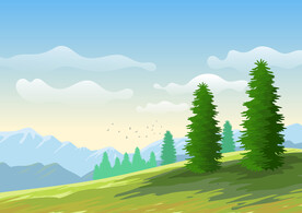 风景插画