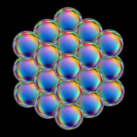 未来科幻金属全息镭射立体素材