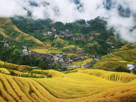 龙胜龙脊梯田风光