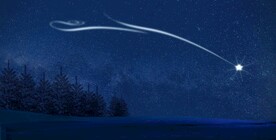 流星插画