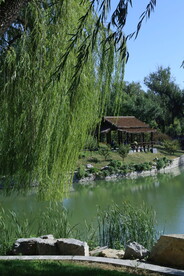 龙潭中湖风景 