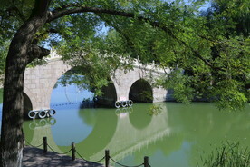龙潭中湖风景 