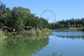龙潭中湖风景 