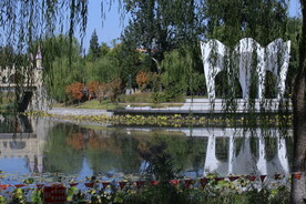 龙潭中湖风景 