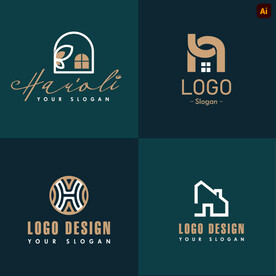 房屋建筑logo