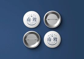 圆形徽章胸章样机