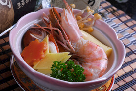 虾酒蒸
