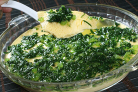 野菜蒸野鸡蛋