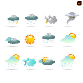 天气图标