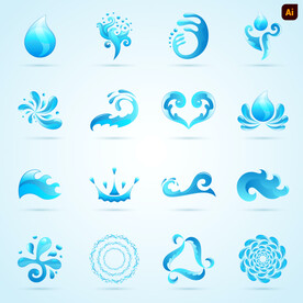 水滴logo