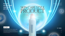 化妆品海报  美妆 补水保湿 