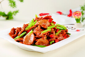 小炒黄牛肉
