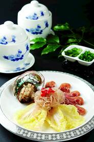 羊肉汤烩鲍鱼