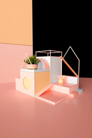 C4D模型电商展台