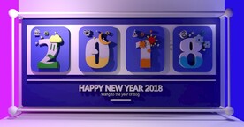 C4D模型立体字