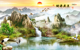 背景墙图片