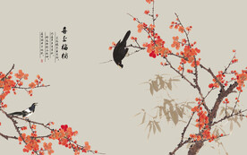 背景墙图片