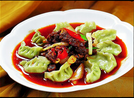 菠饺牛腩
