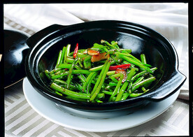 豉汁茼蒿杆