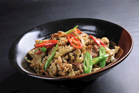 干菜花炒香肉