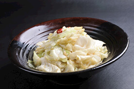 拍蒜包菜