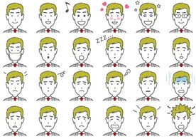 男人表情