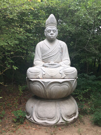 猴石雕 