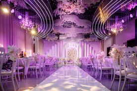 香槟婚礼现场照片