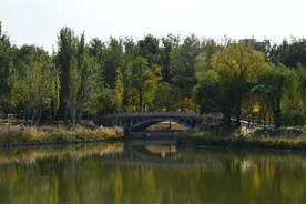 龙潭中湖风景  