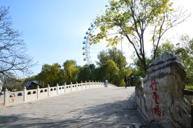 龙潭中湖风景 