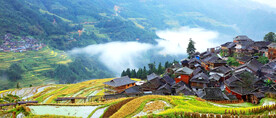从江加榜梯田风光
