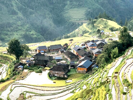 从江加榜梯田风光